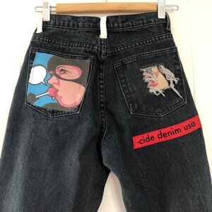 Cide Denim Womens High Waisted Jeans Size 25 (Measures as a 24)